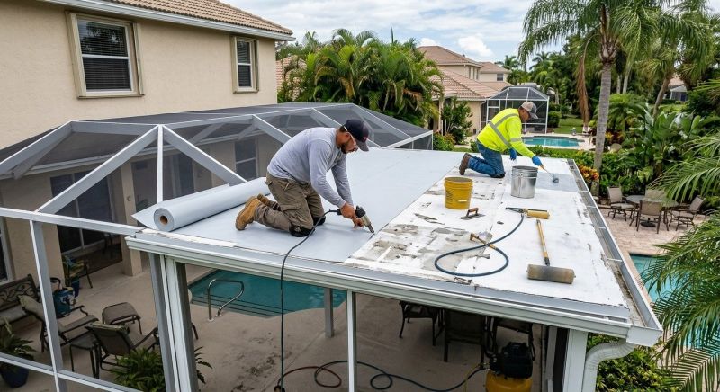 Lanai Roof Replacement Service